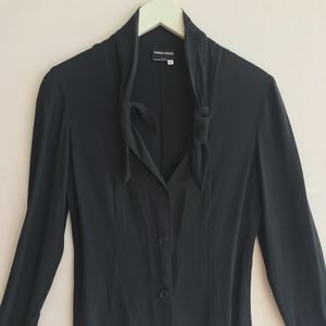 Giorgio Armani Black Silk Blouse
